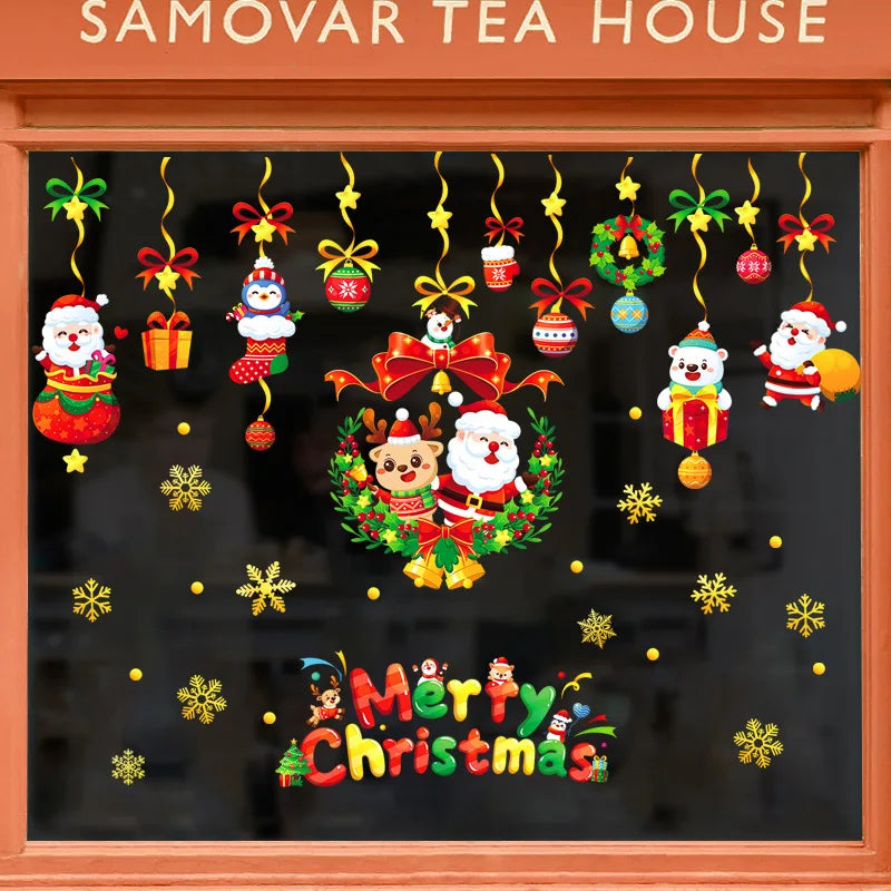 Christmas Snowflake Window Stickers