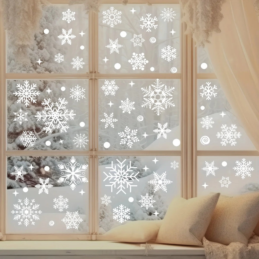 Christmas Snowflake Window Stickers