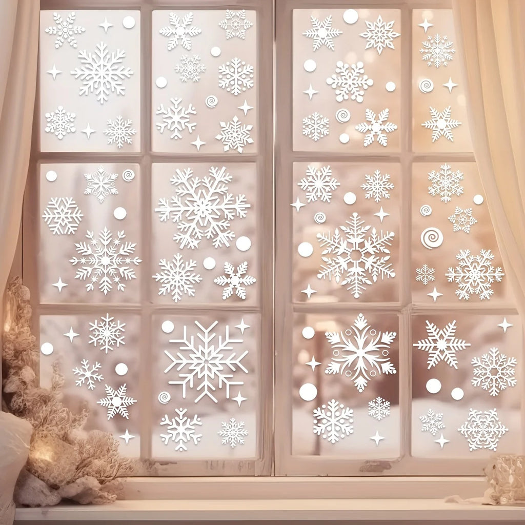 Christmas Snowflake Window Stickers